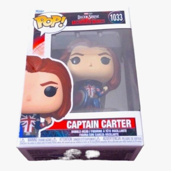 Marvel Captain Carter Funko Pop New - Picture 6 of 6
